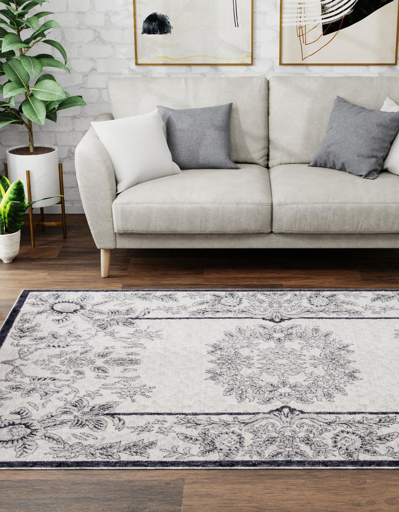 Heritage Harbor Collection Area Rug - Seabreeze Rectangle Ivory lifestyle 44