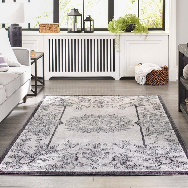 Heritage Harbor Collection Area Rug - Seabreeze Rectangle Ivory lifestyle 71