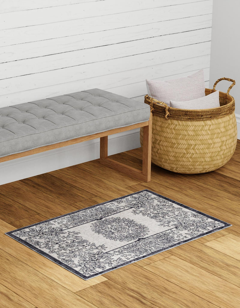 Heritage Harbor Collection Area Rug - Seabreeze Rectangle Ivory lifestyle 9