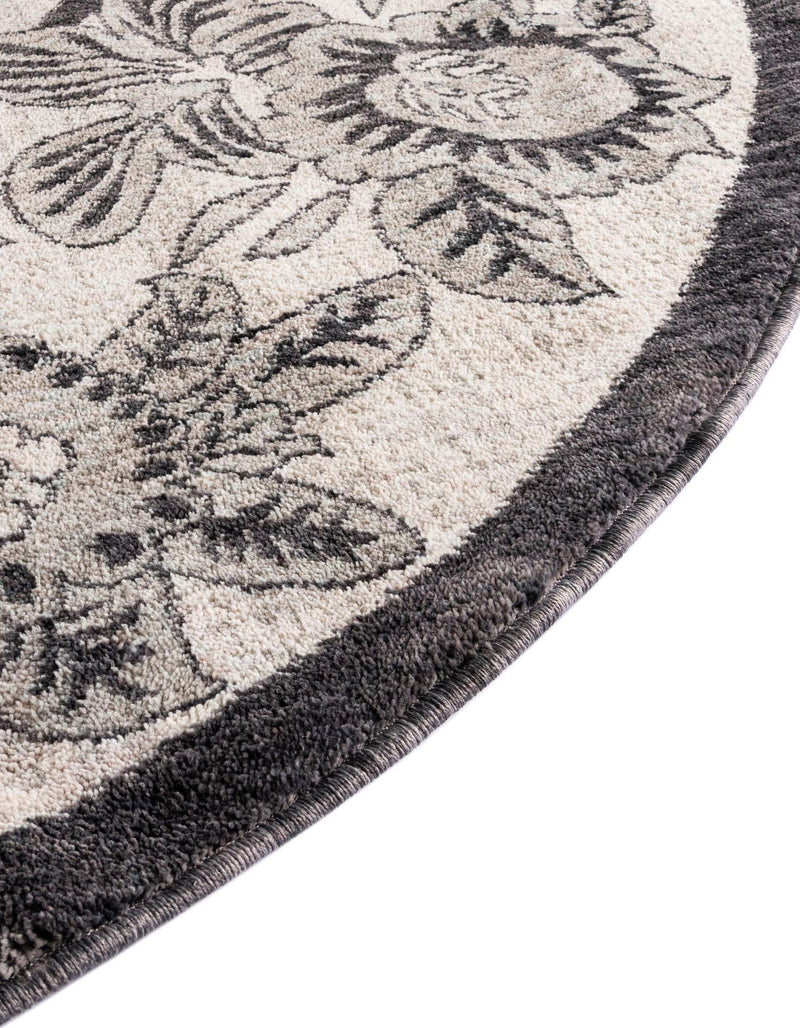 Heritage Harbor Collection Area Rug - Seabreeze Round Ivory lifestyle 121