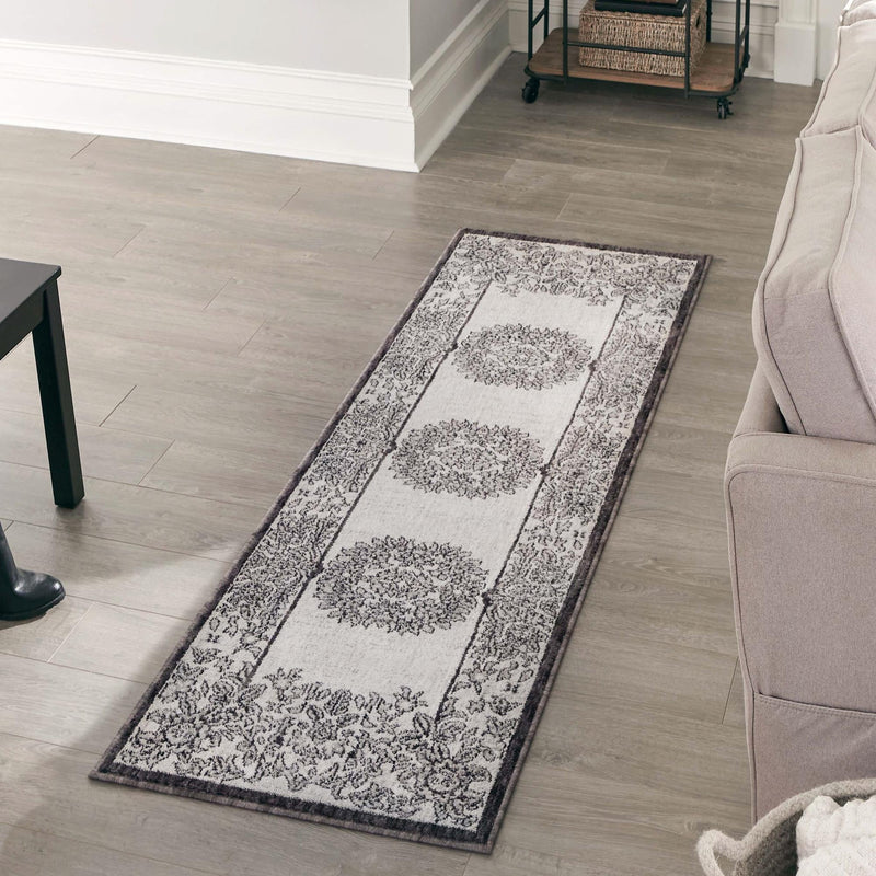 Heritage Harbor Collection Area Rug - Seabreeze Runner Ivory lifestyle 145