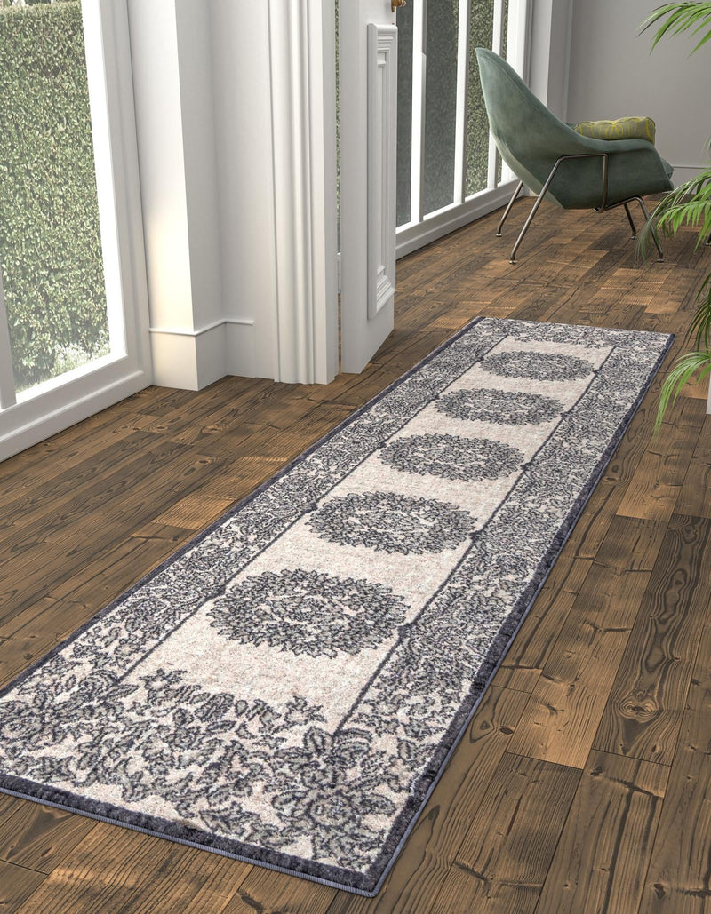 Heritage Harbor Collection Area Rug - Seabreeze Runner Ivory lifestyle 106