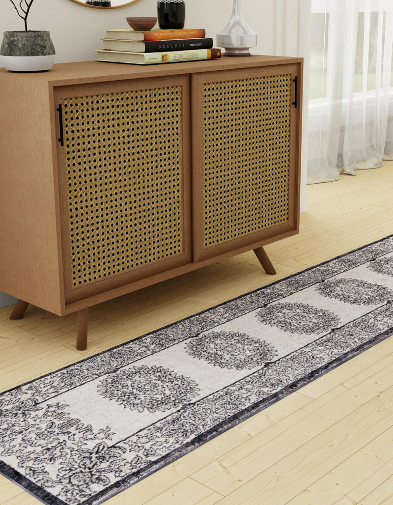Heritage Harbor Collection Area Rug - Seabreeze Runner Ivory lifestyle 112