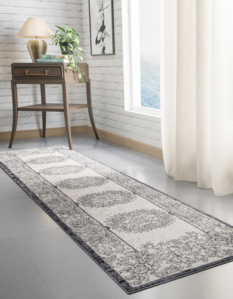 Heritage Harbor Collection Area Rug - Seabreeze Runner Ivory lifestyle 136
