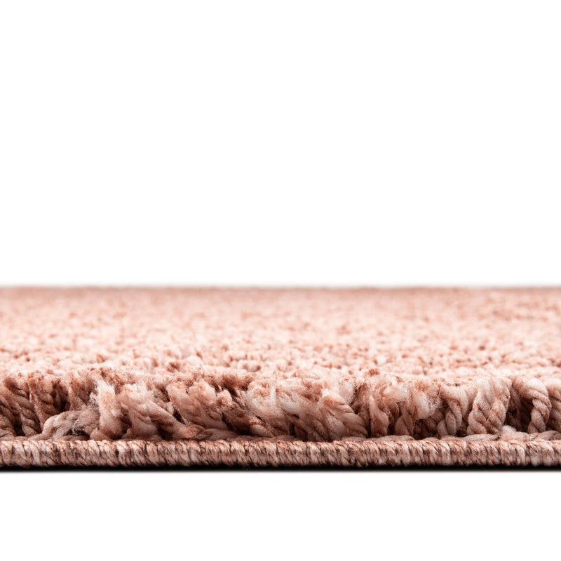 Plush Paradise Retreat Collection Area Rug - Santorini (Grapefruit Pink) Rectangle Grapefruit Pink lifestyle 4