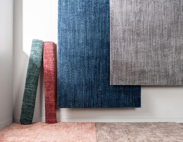 Plush Paradise Retreat Collection Area Rug - Santorini (Pomegranate Red) Rectangle Pomegranate Red lifestyle 11