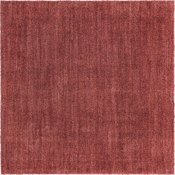Plush Paradise Retreat Collection Area Rug - Santorini (Pomegranate Red) Square Pomegranate Red lifestyle 13