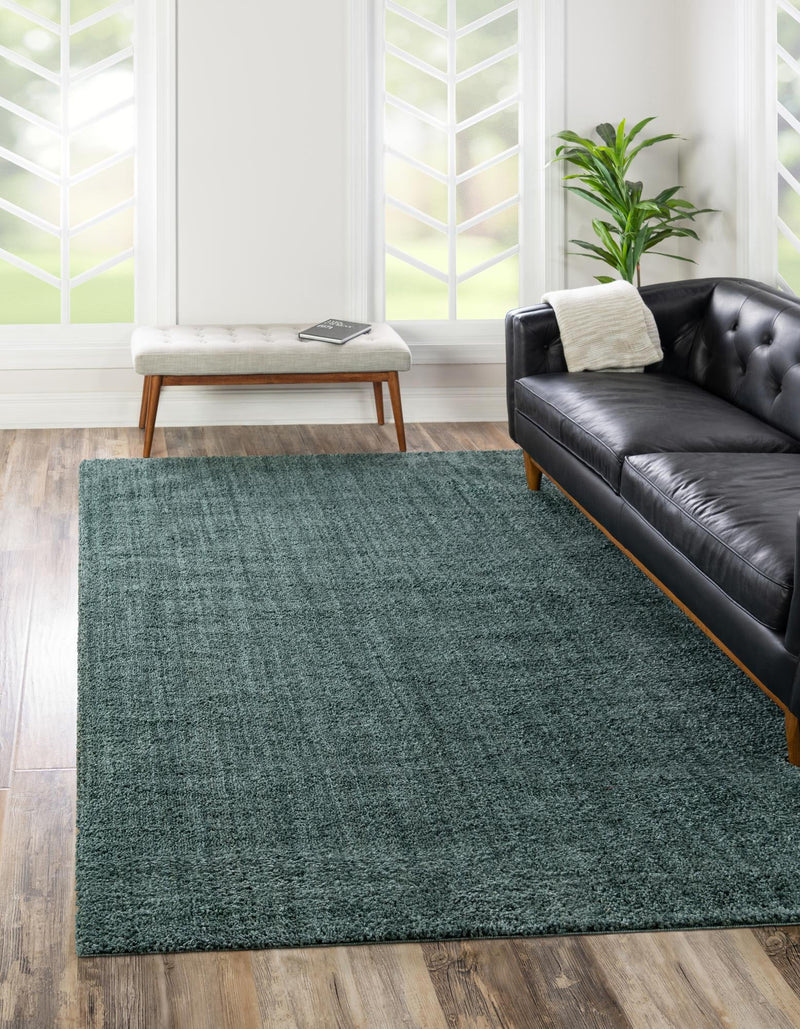 Plush Paradise Retreat Collection Area Rug - Santorini (Rosemary Green) Rectangle Rosemary Green lifestyle 2