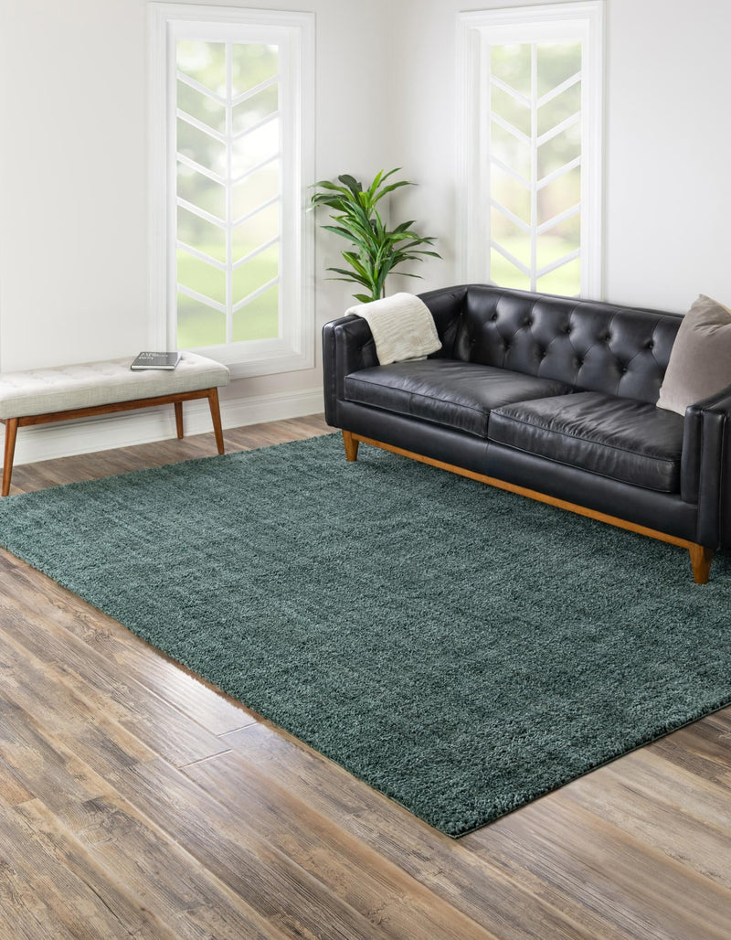 Plush Paradise Retreat Collection Area Rug - Santorini (Rosemary Green) Rectangle Rosemary Green lifestyle 3