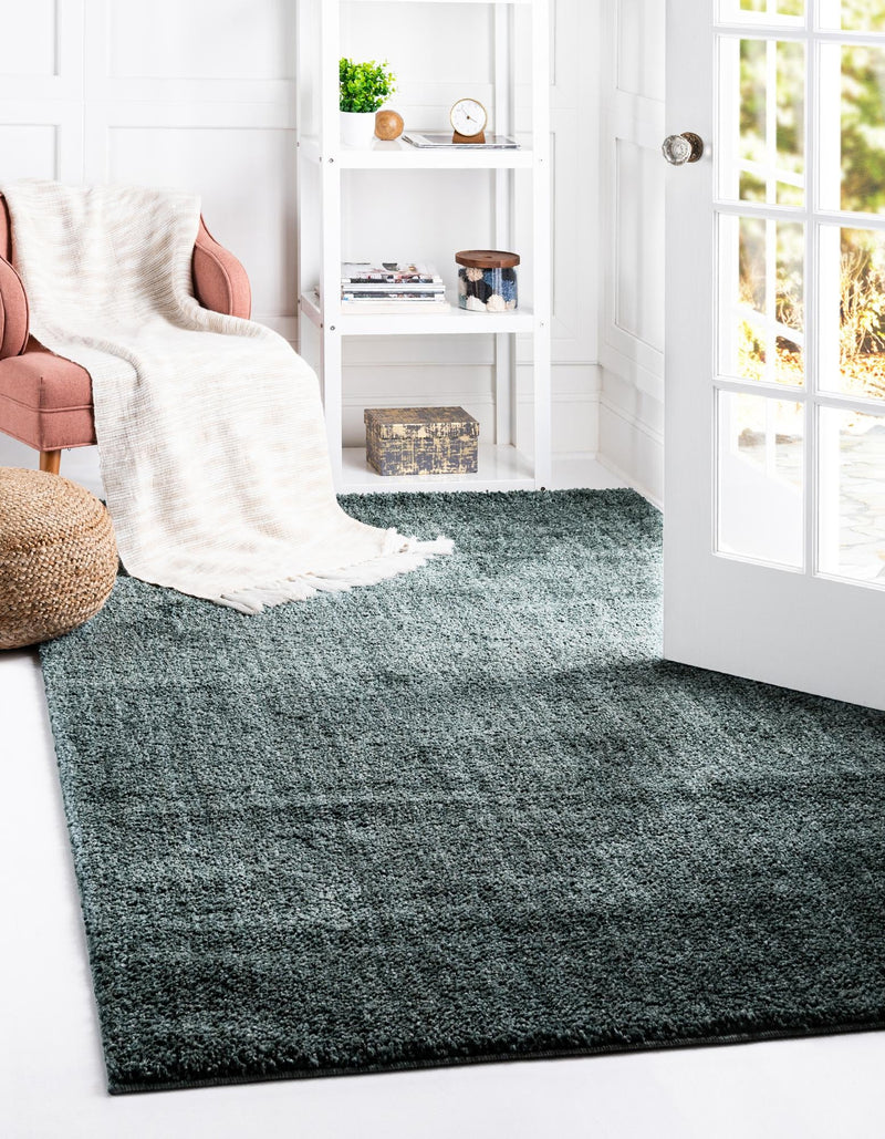 Plush Paradise Retreat Collection Area Rug - Santorini (Rosemary Green) Rectangle Rosemary Green lifestyle 4
