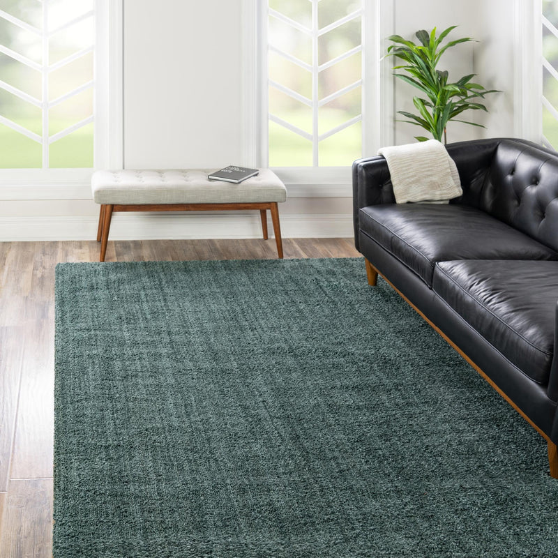 Plush Paradise Retreat Collection Area Rug - Santorini (Rosemary Green) Rectangle Rosemary Green lifestyle 14