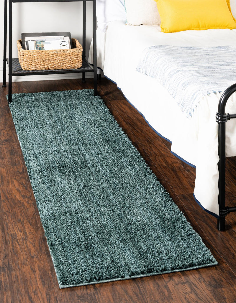 Plush Paradise Retreat Collection Area Rug - Santorini (Rosemary Green) Runner Rosemary Green lifestyle 21