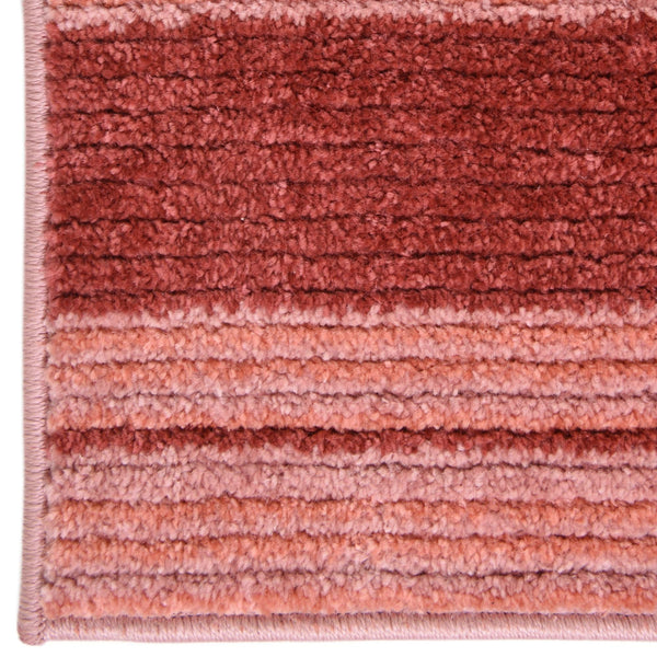 Jewel Oasis Collection Area Rug - Sapphire (Rusty Pink Rose) Rectangle Rusty Pink Rose lifestyle 6