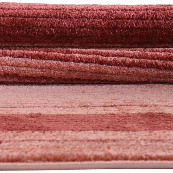 Jewel Oasis Collection Area Rug - Sapphire (Rusty Pink Rose) Rectangle Rusty Pink Rose lifestyle 13