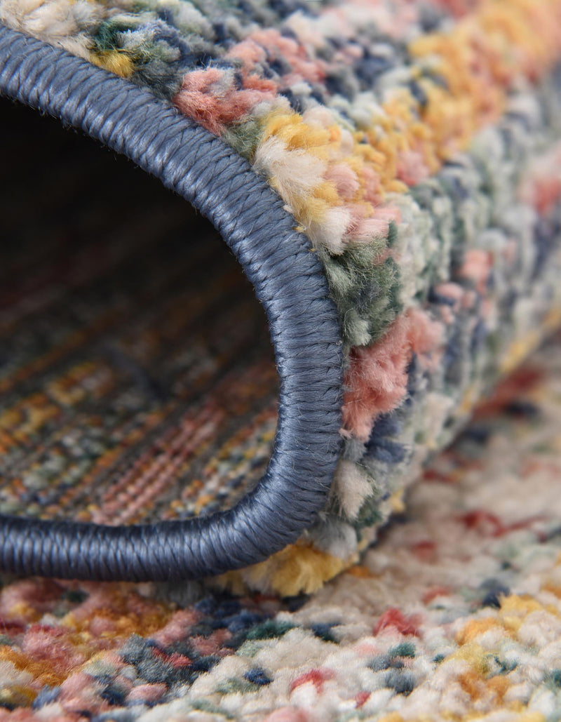 Jewel Oasis Collection Area Rug - Sapphire (Multi) Rectangle Multi lifestyle 5