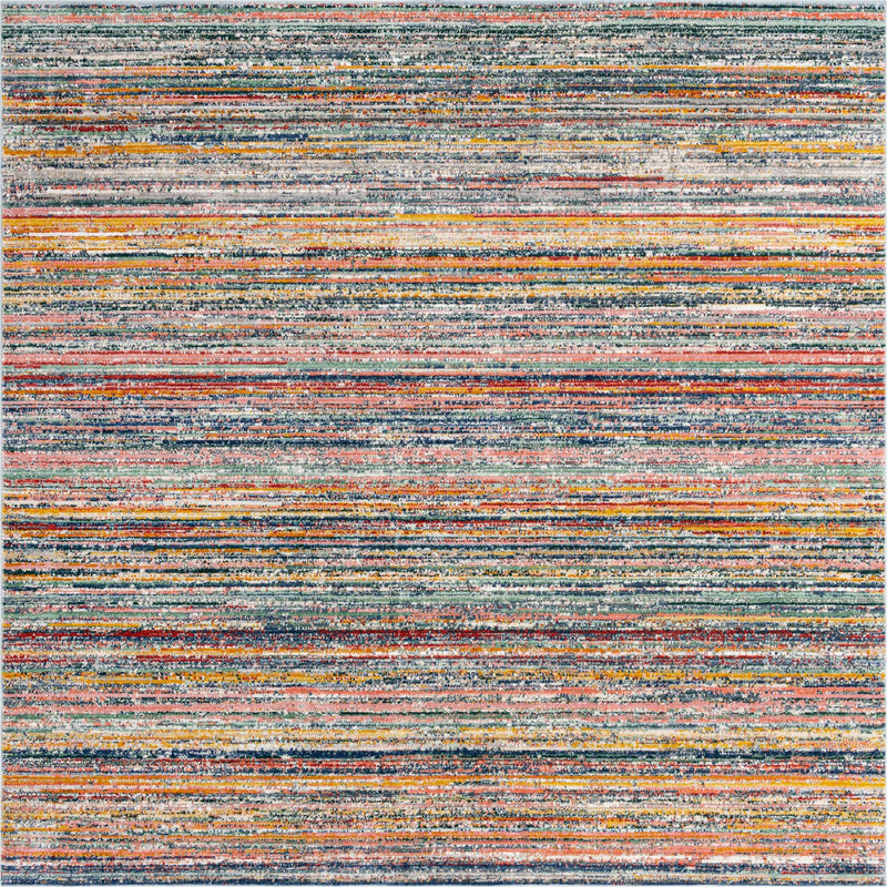 Jewel Oasis Collection Area Rug - Sapphire (Multi) Square Multi lifestyle 17