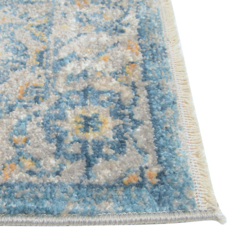 Seville Stripes Collection Area Rug - Cadiz (Light Gray) Square Light Gray lifestyle 29