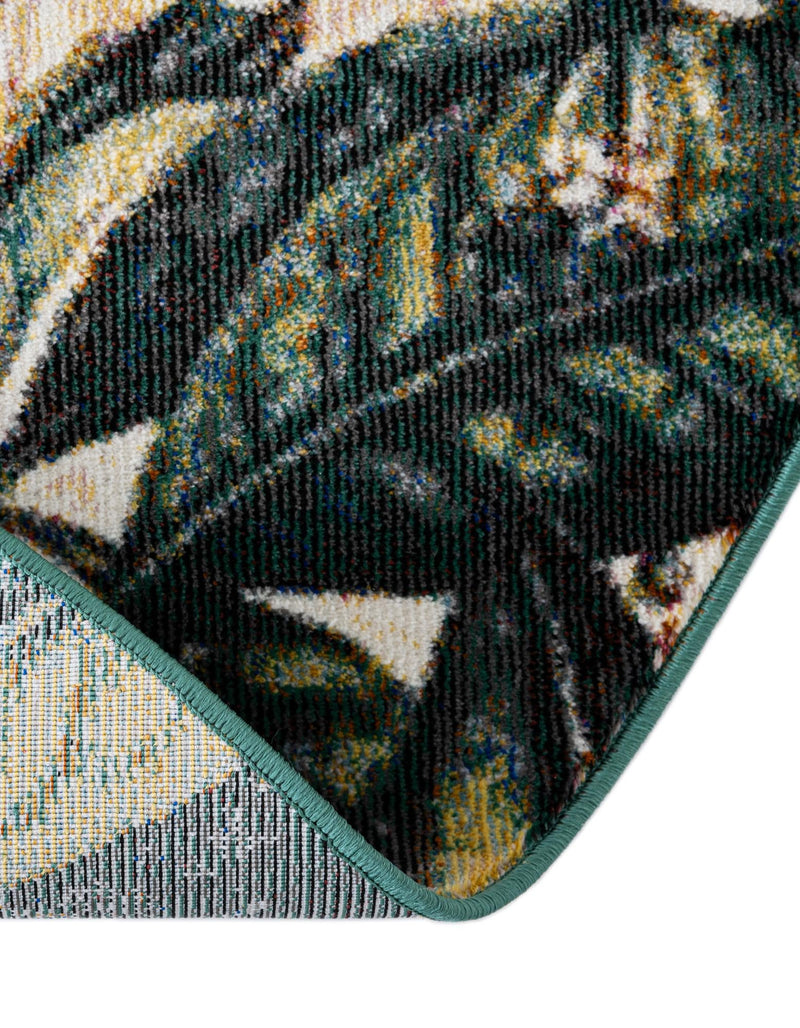 Meadow Breeze Collection Area Rug - Bluebell Round Multi lifestyle 115