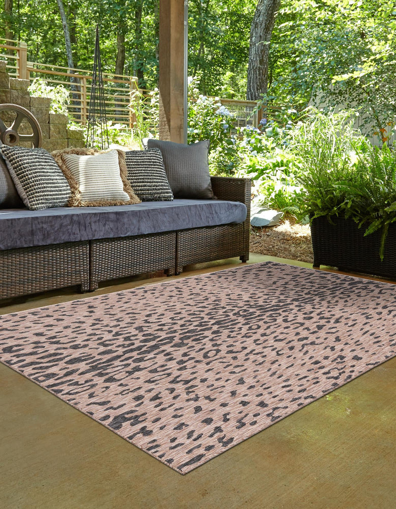 Jungle Expedition Collection Area Rug - Serengeti Rectangle Natural lifestyle 2