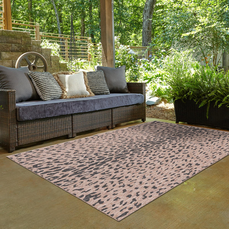 Jungle Expedition Collection Area Rug - Serengeti Rectangle Natural lifestyle 20
