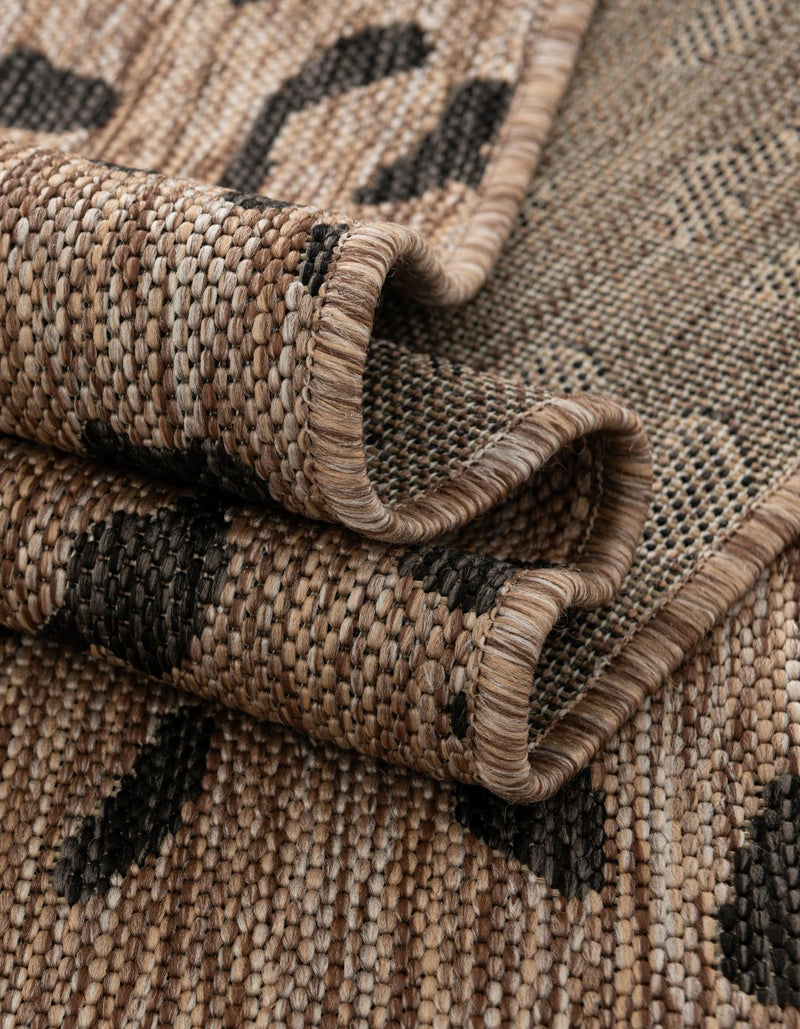 Jungle Expedition Collection Area Rug - Serengeti Square Natural lifestyle 16