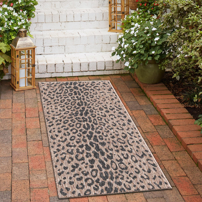 Jungle Expedition Collection Area Rug - Serengeti Runner Natural lifestyle 19