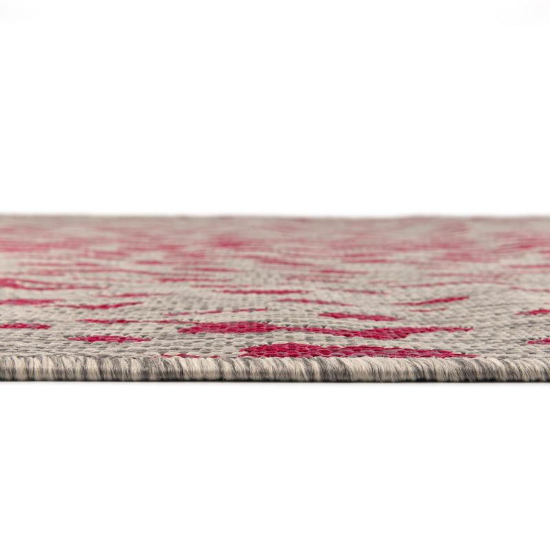 Jungle Expedition Collection Area Rug - Serengeti Runner Pink Gray lifestyle 3
