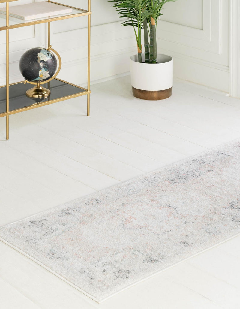 Parisian Elegance Collection Area Rug - Versailles (Ivory) Runner Ivory lifestyle 30