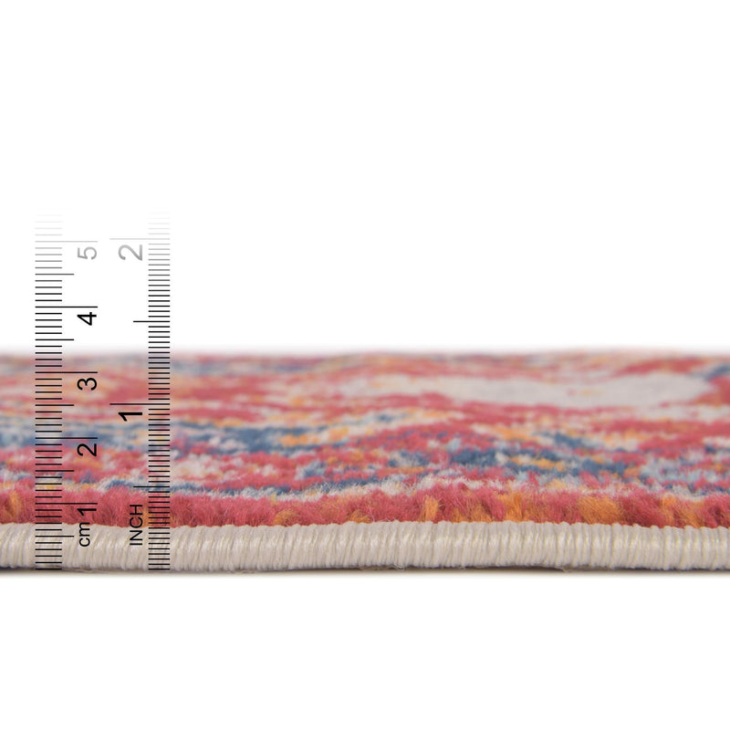 Parisian Elegance Collection Area Rug - Versailles (Rust Red) Rectangle Rust Red lifestyle 4