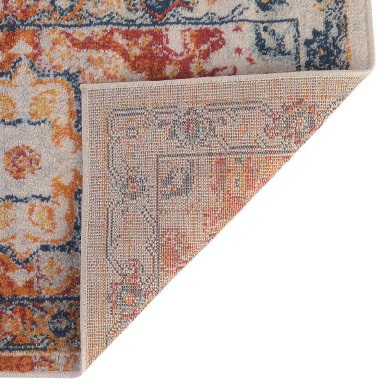 Parisian Elegance Collection Area Rug - Versailles (Rust Red) Rectangle Rust Red lifestyle 8