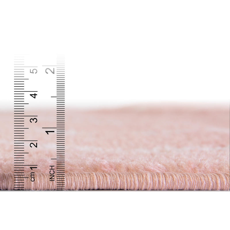 Marrakesh Lattice Collection Area Rug - Casablanca (Rose Pink) Rectangle Rose Pink lifestyle 12