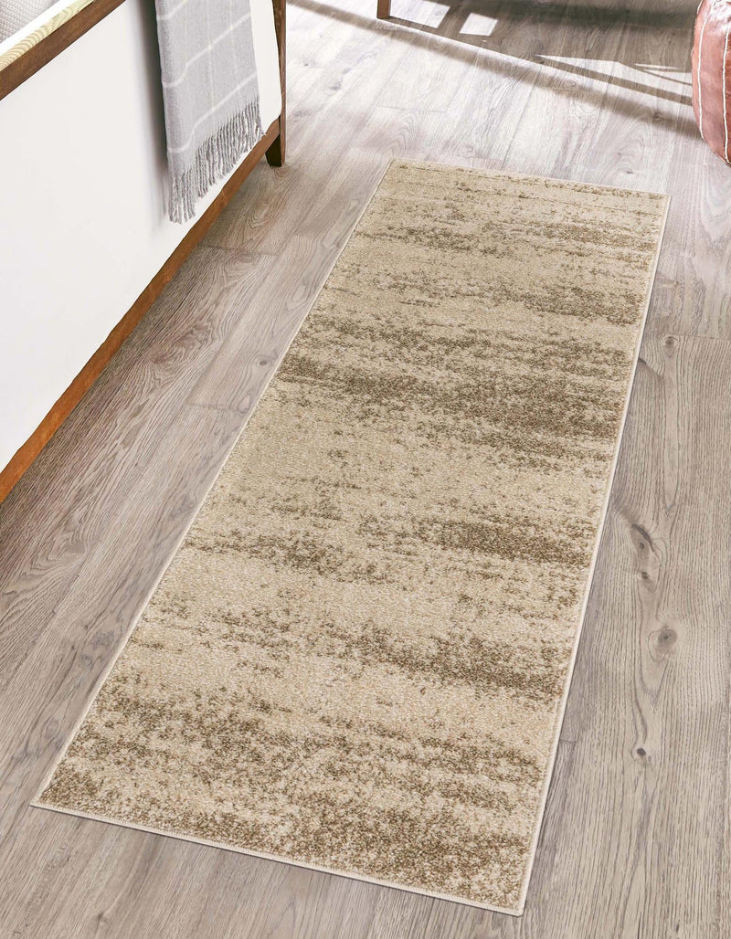 Studio Haven Collection Area Rug - Gallery (Bone Beige) Runner Bone Beige lifestyle 24