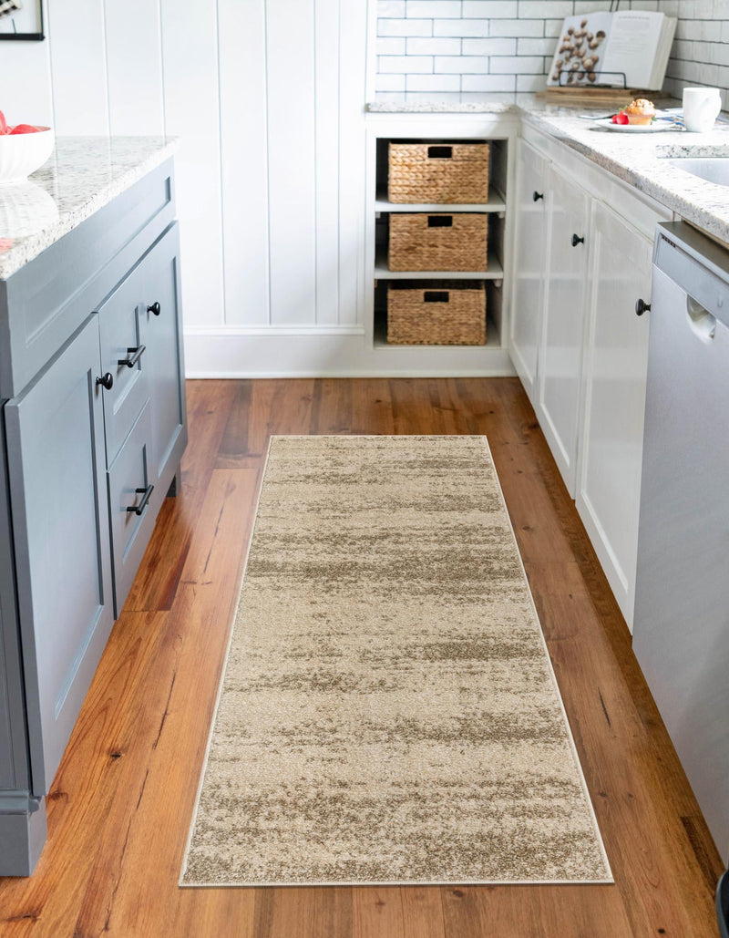 Studio Haven Collection Area Rug - Gallery (Bone Beige) Runner Bone Beige lifestyle 32