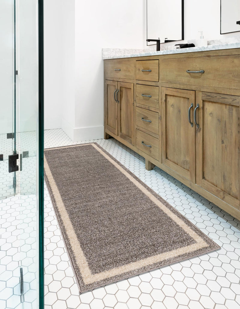 Studio Haven Collection Area Rug - Alcove (Gray) Runner Gray lifestyle 33