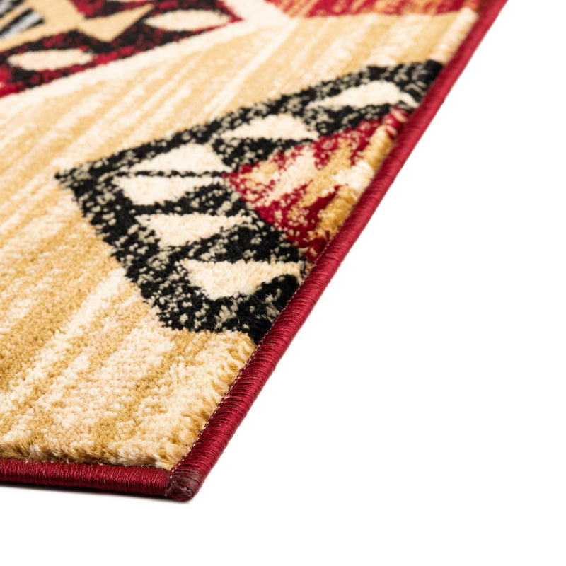 Frontier Trails Collection Area Rug - Mesa Rectangle Multi lifestyle 14