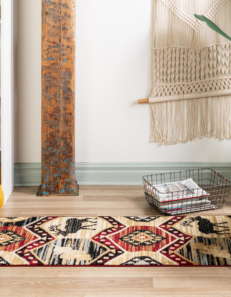 Frontier Trails Collection Area Rug - Mesa Runner Multi lifestyle 39