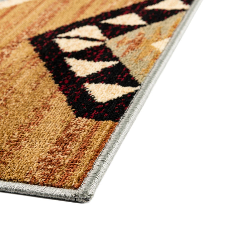 Frontier Trails Collection Area Rug - Mesa Rectangle Blue lifestyle 13