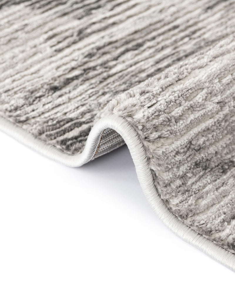 Bloomsbury Elegance Collection Area Rug - Kensington (Gray) Rectangle Gray lifestyle 9