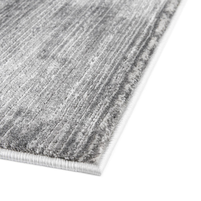 Bloomsbury Elegance Collection Area Rug - Kensington (Gray) Oval Gray lifestyle 51