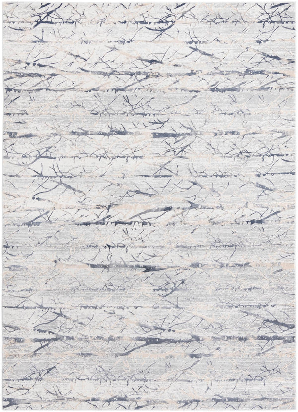 Bloomsbury Elegance Collection Area Rug - Soho Rectangle Gray lifestyle 2