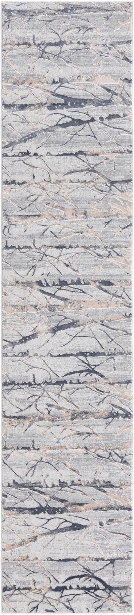 Bloomsbury Elegance Collection Area Rug - Soho Runner Gray lifestyle 46