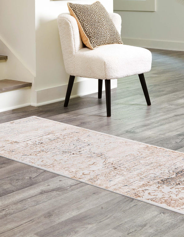 Kensington Collection Area Rug - Chelsea Runner Ivory lifestyle 17