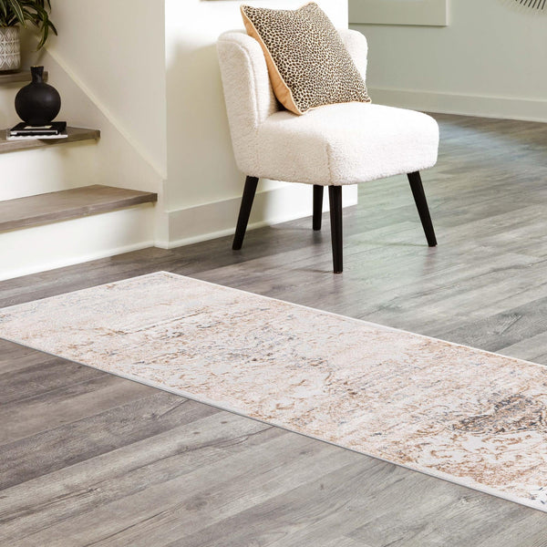 Kensington Collection Area Rug - Chelsea Runner Ivory lifestyle 61
