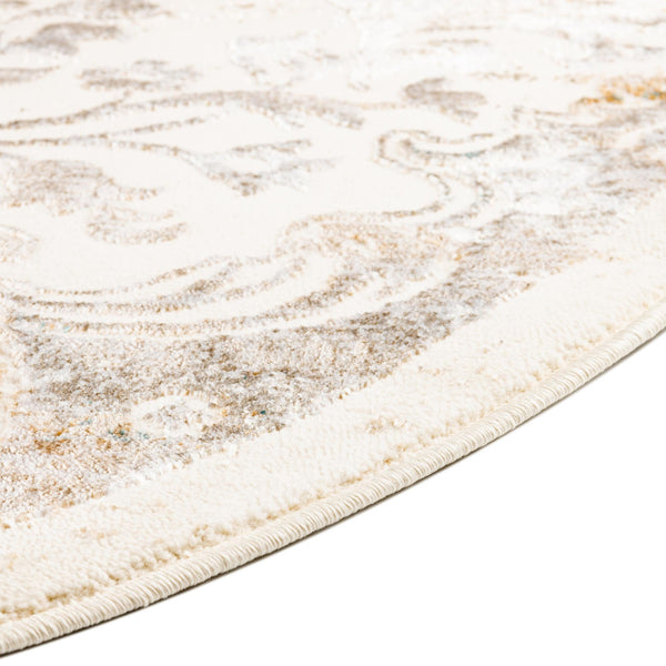 Kensington Collection Area Rug - Chelsea Oval Cream lifestyle 36