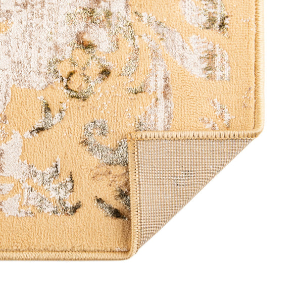 Kensington Collection Area Rug - Chelsea Square Yellow lifestyle 47
