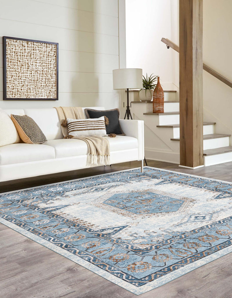 Kensington Collection Area Rug - Notting Square Blue lifestyle 3