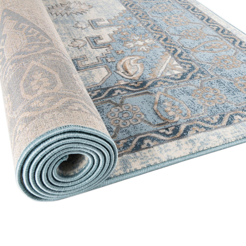 Kensington Collection Area Rug - Notting Square Blue lifestyle 28
