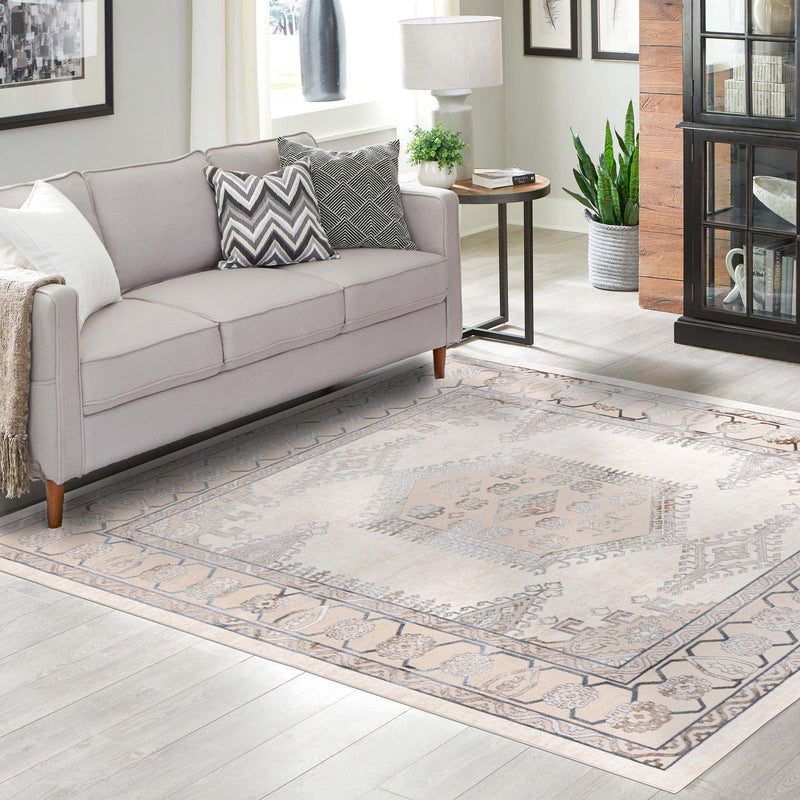 Kensington Collection Area Rug - Notting Square Ivory lifestyle 34