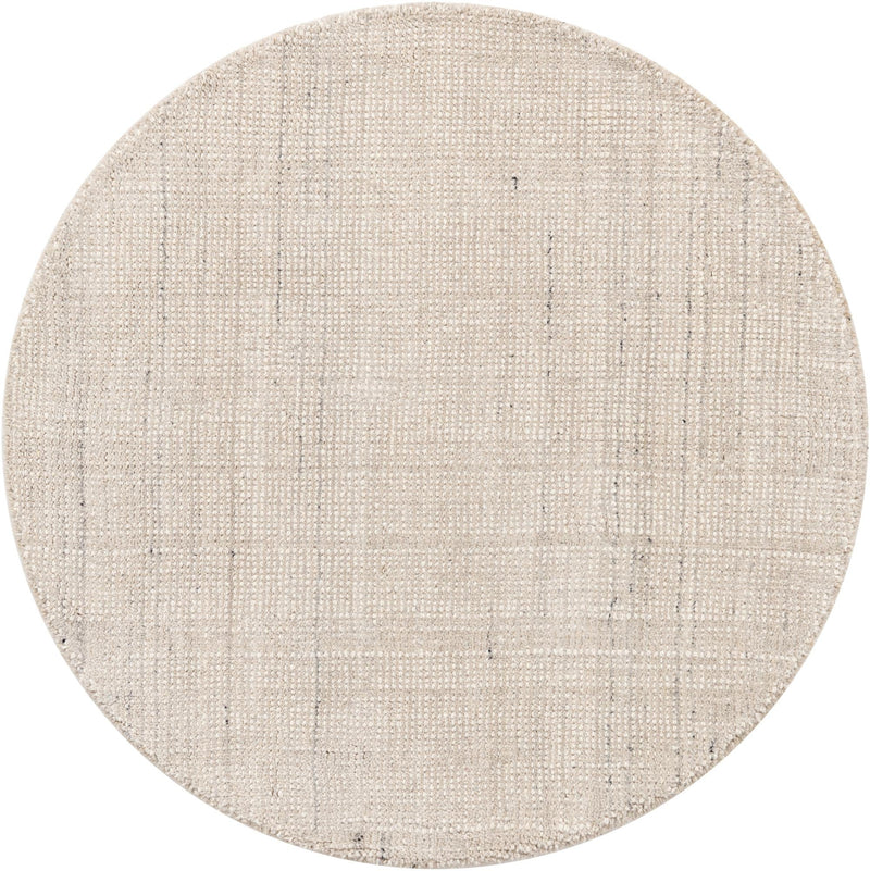 Berkshire Estate Collection Area Rug - Windsor (Vanilla Bean) Round Vanilla Bean lifestyle 19
