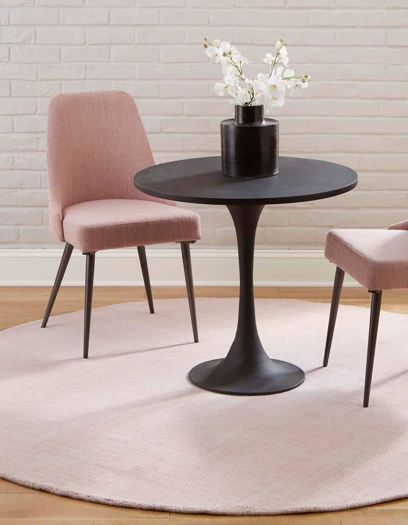 Berkshire Estate Collection Area Rug - Windsor (English Rose) Round English Rose lifestyle 21